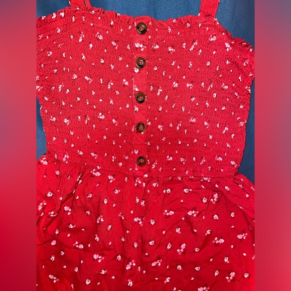 NWOT Hollister Floral Smocked Romper - Picture 7 of 9